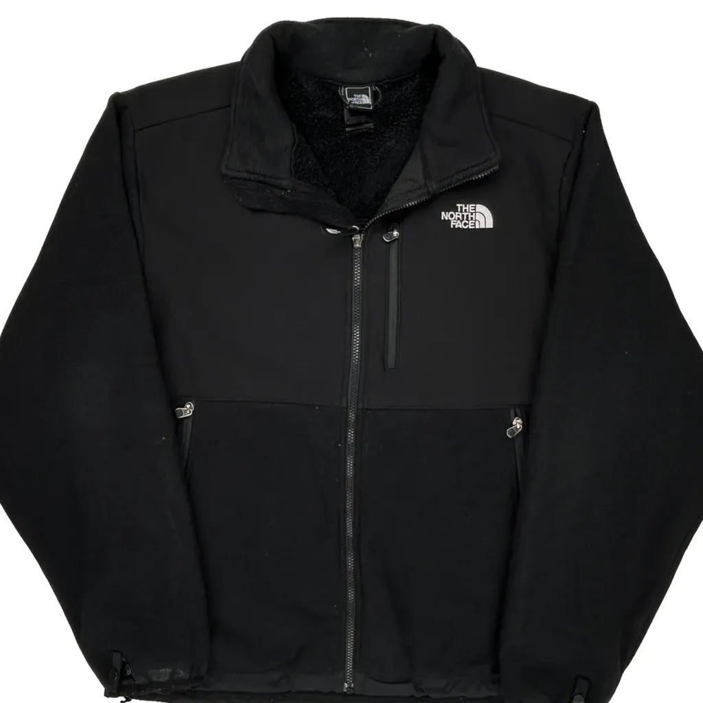 The North Face Denali Fleece Jacket - Large Black Polyester