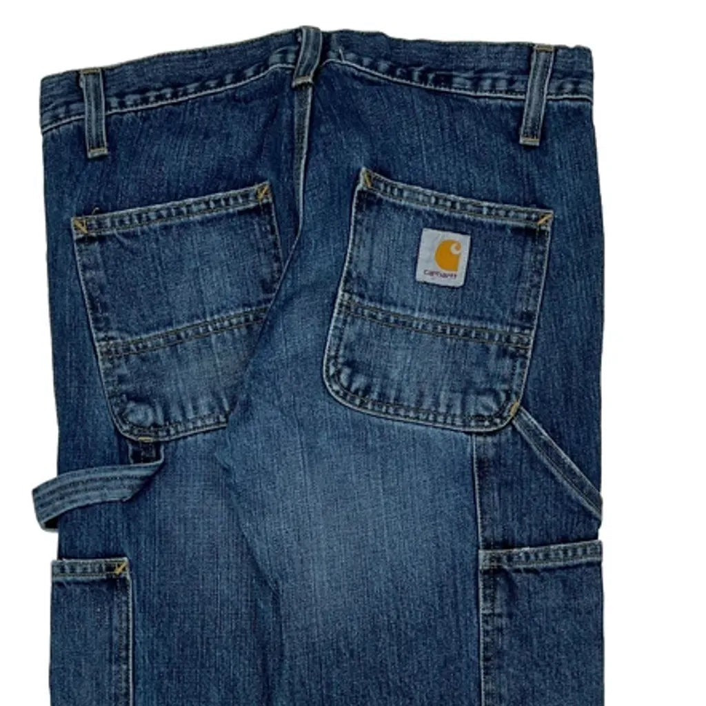 Carhartt Carpenter Jeans - 28W 30L Blue Cotton