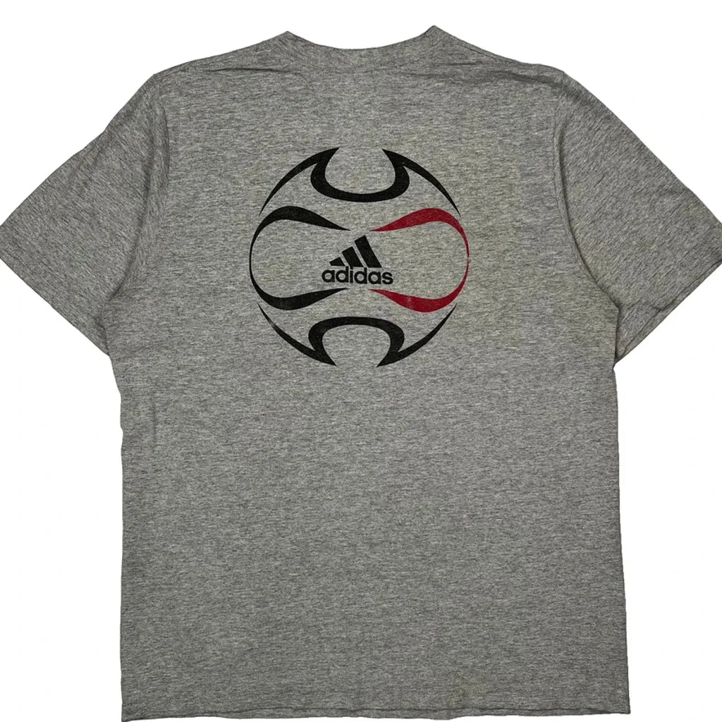 Coaches Showcase San Diego, Ca Adidas Graphic T-Shirt - XL Gray Cotton
