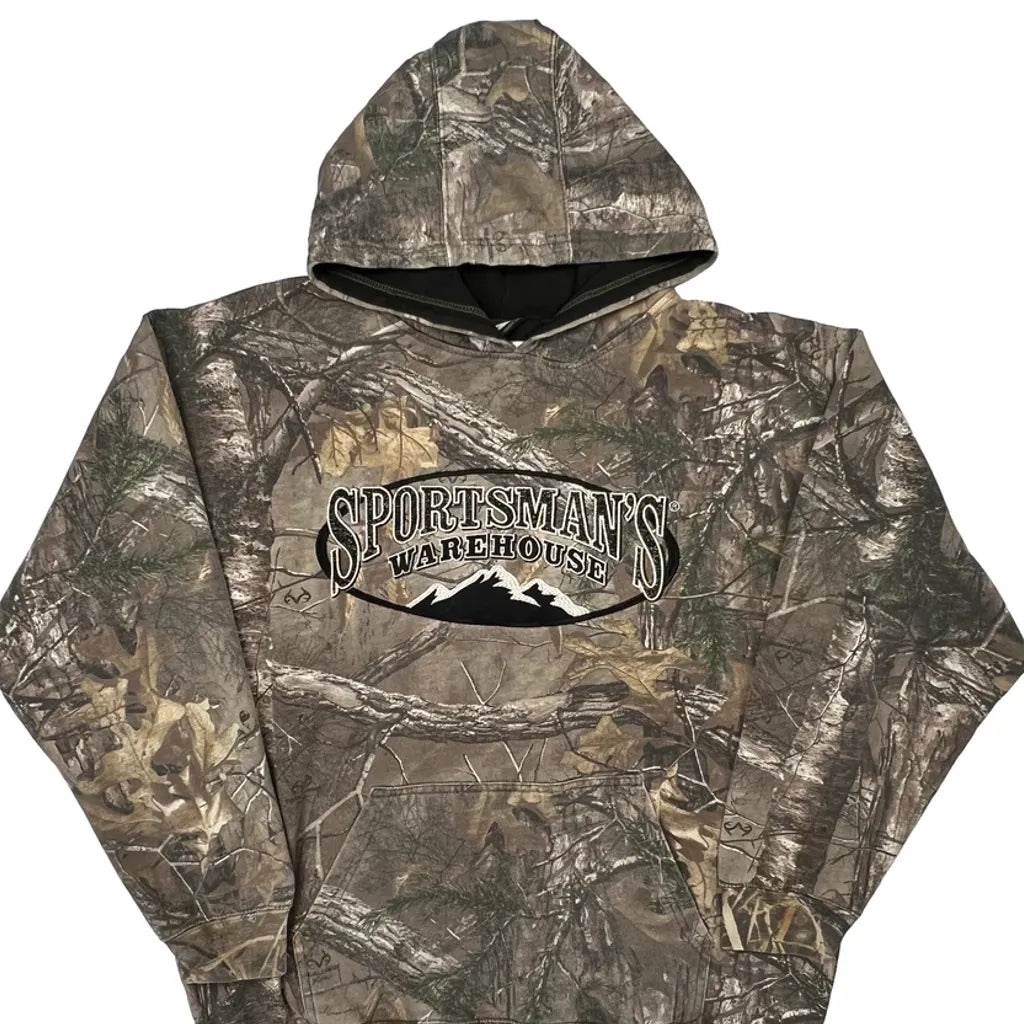 Sportsmans Camo Hoodie - XL Camo Cotton Blend