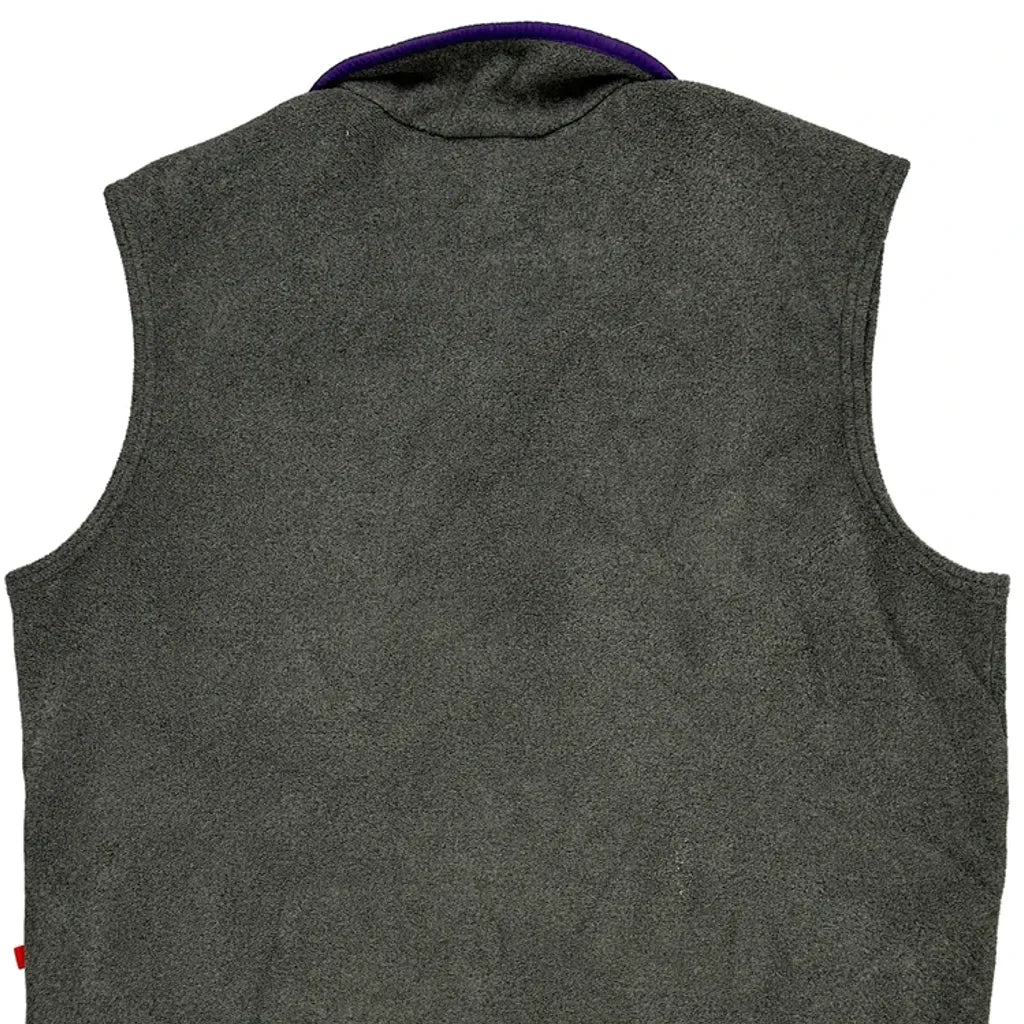 Patagonia Fleece Vest - Large Gray Polyester