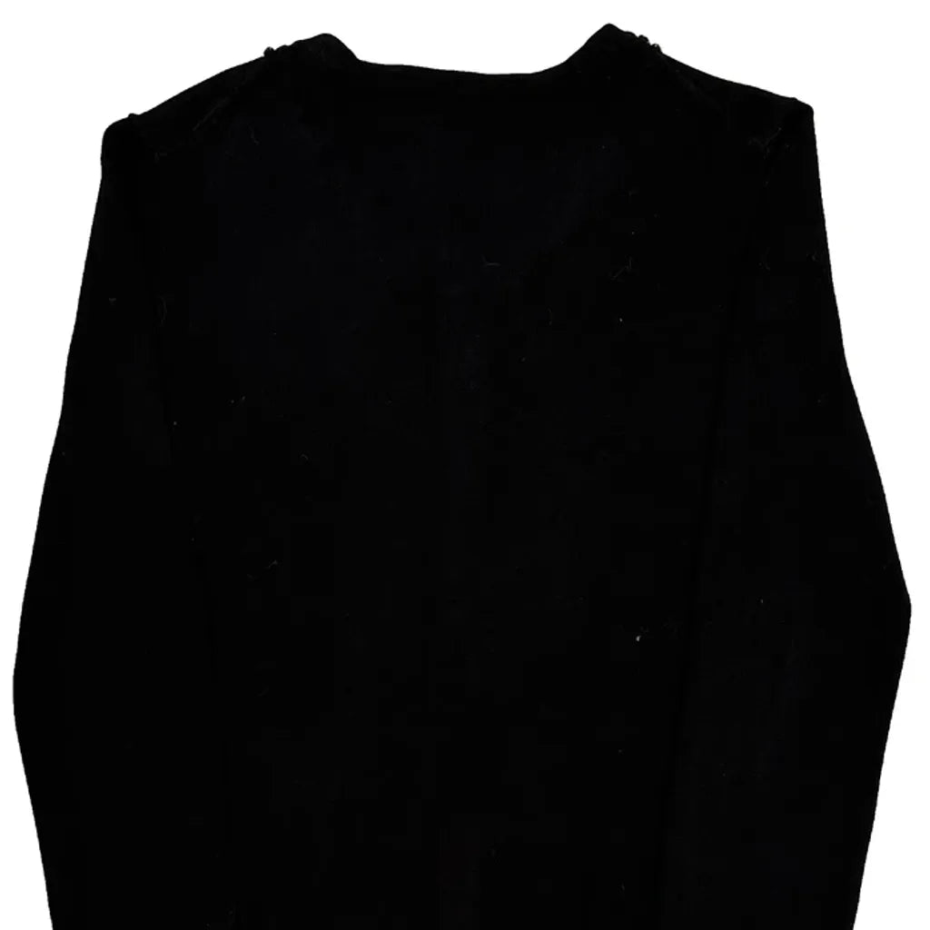 Tommy Hilfiger Studded Sweater - XS Black Cotton