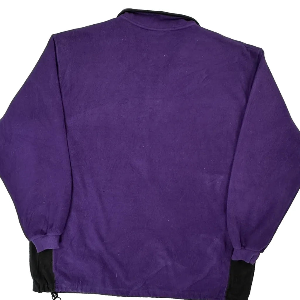 Baltimore Ravens Nfl Football 1/4 Zip - 3XL Purple Polyester