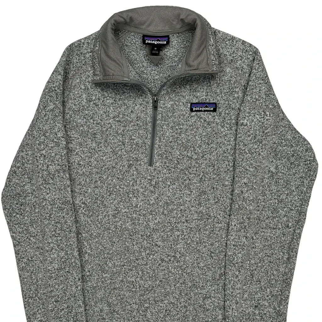 Patagonia 1/4 Zip - Medium Gray Polyester