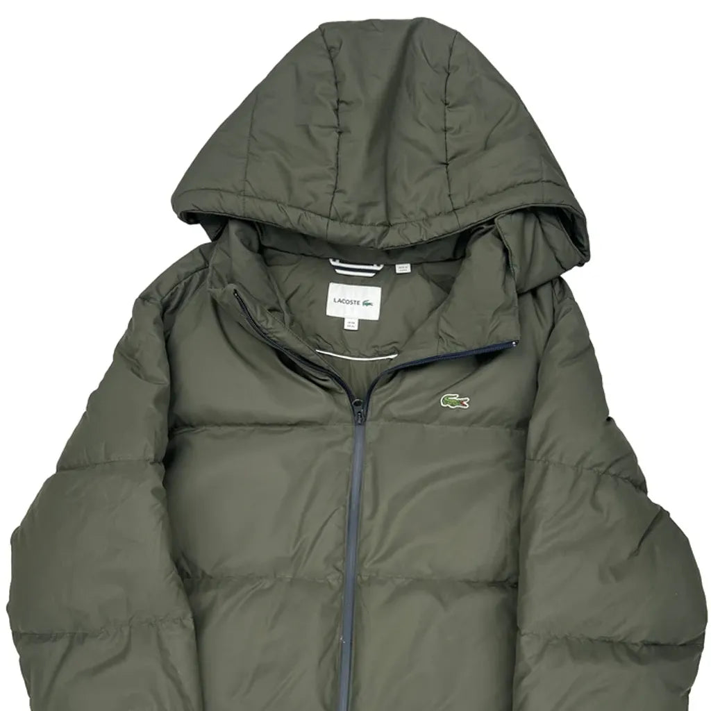 Lacoste Puffer - XL Green Polyester