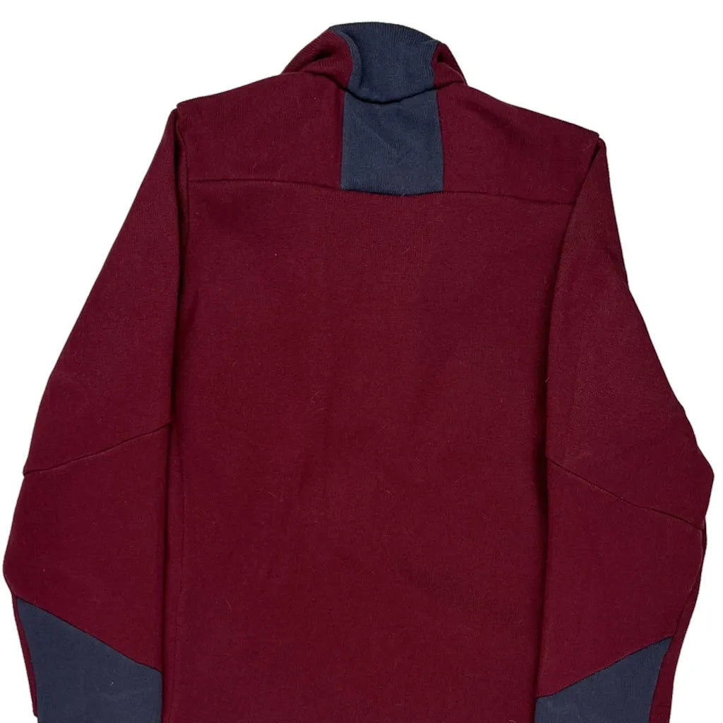 Helly Hansen Fleece Jacket - XL Burgundy Polyester
