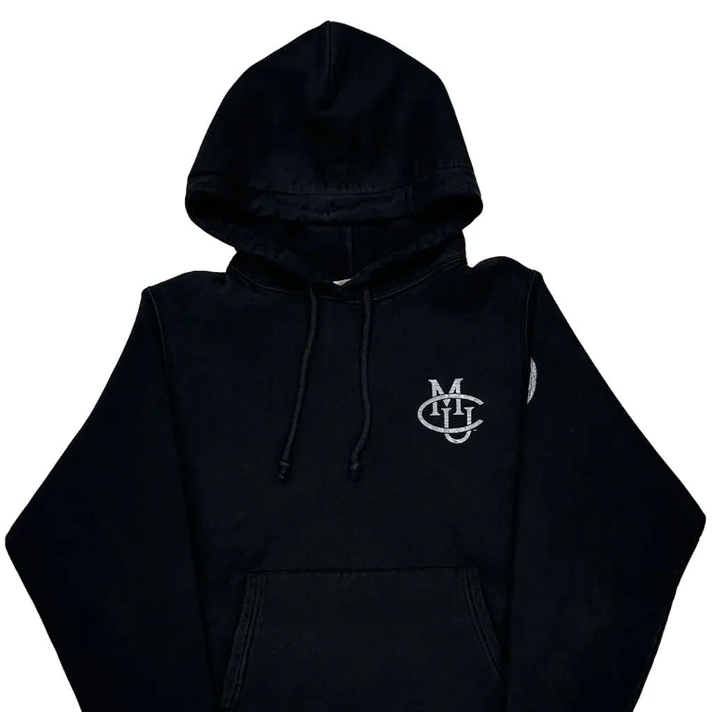 Reverse Weave Champion Hoodie - Small Black Cotton