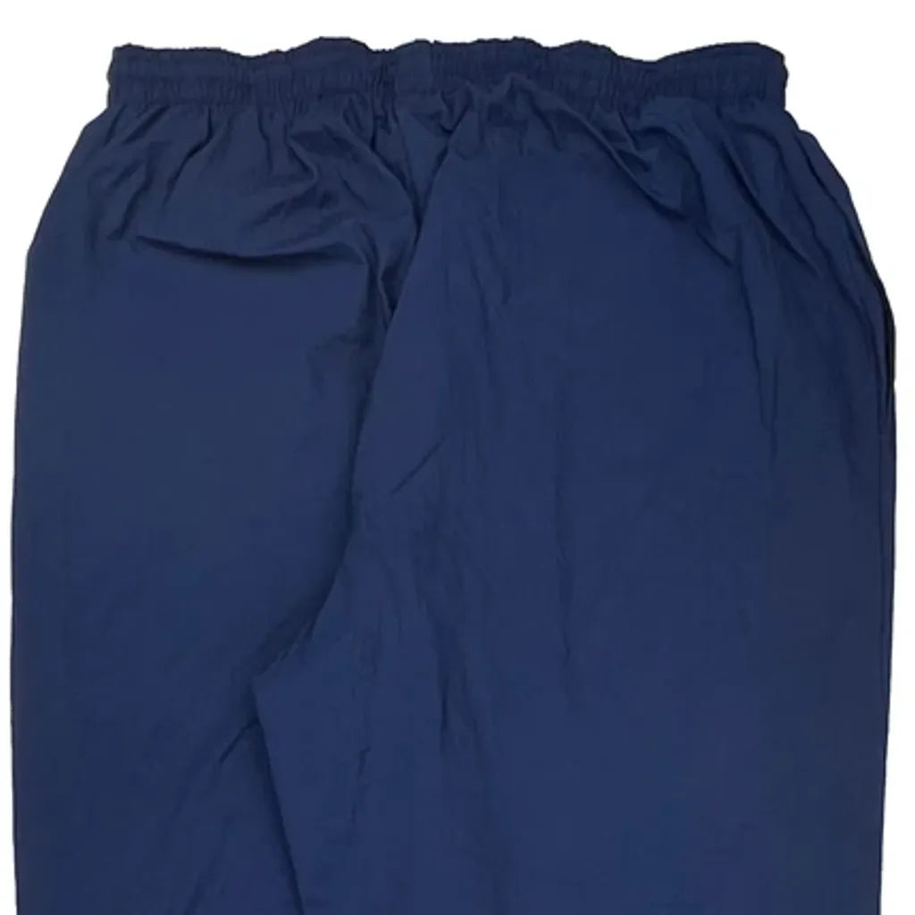 Nike Track Pants - Large Blue Polyester