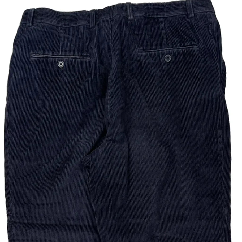 Polo By Ralph Lauren Cord Pants - 34″ Waist Navy Corduroy