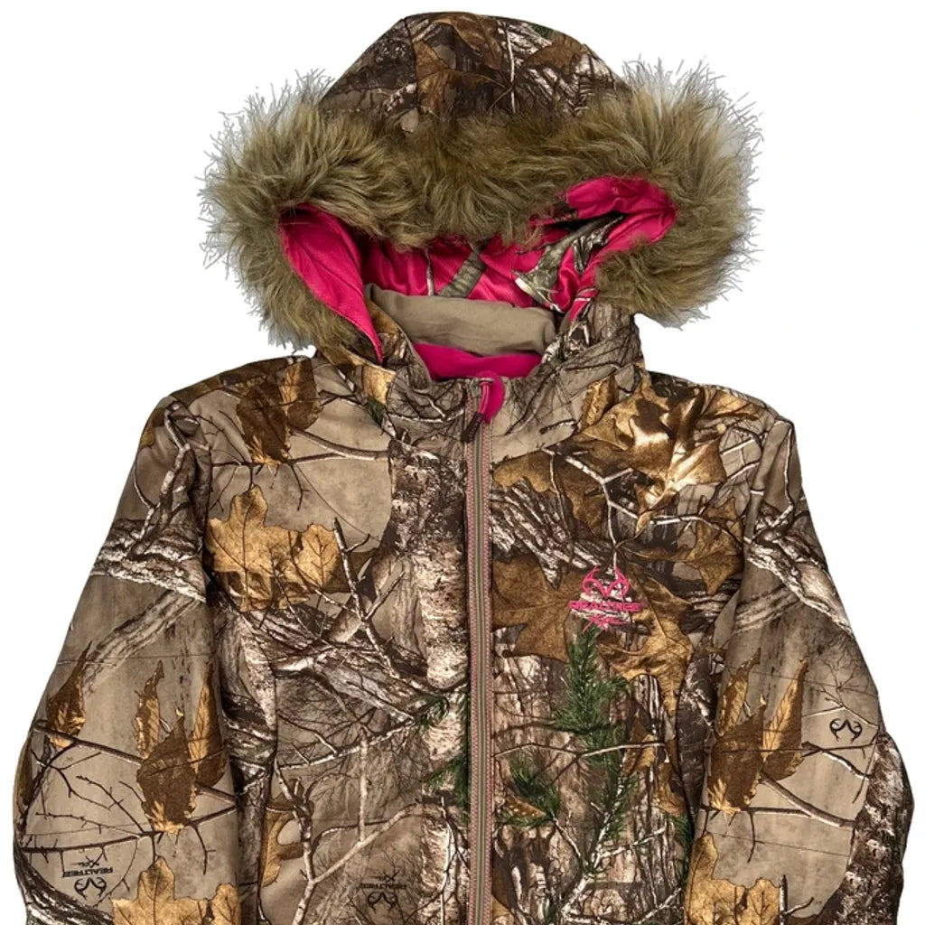 Realtree Camo Jacket - XL Brown Polyester