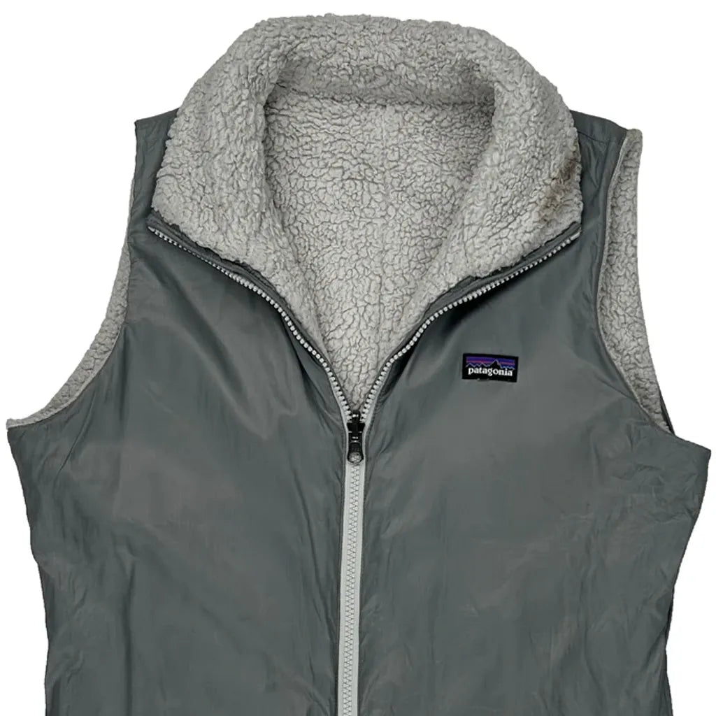 Patagonia Reversible Vest - Medium Gray Polyester
