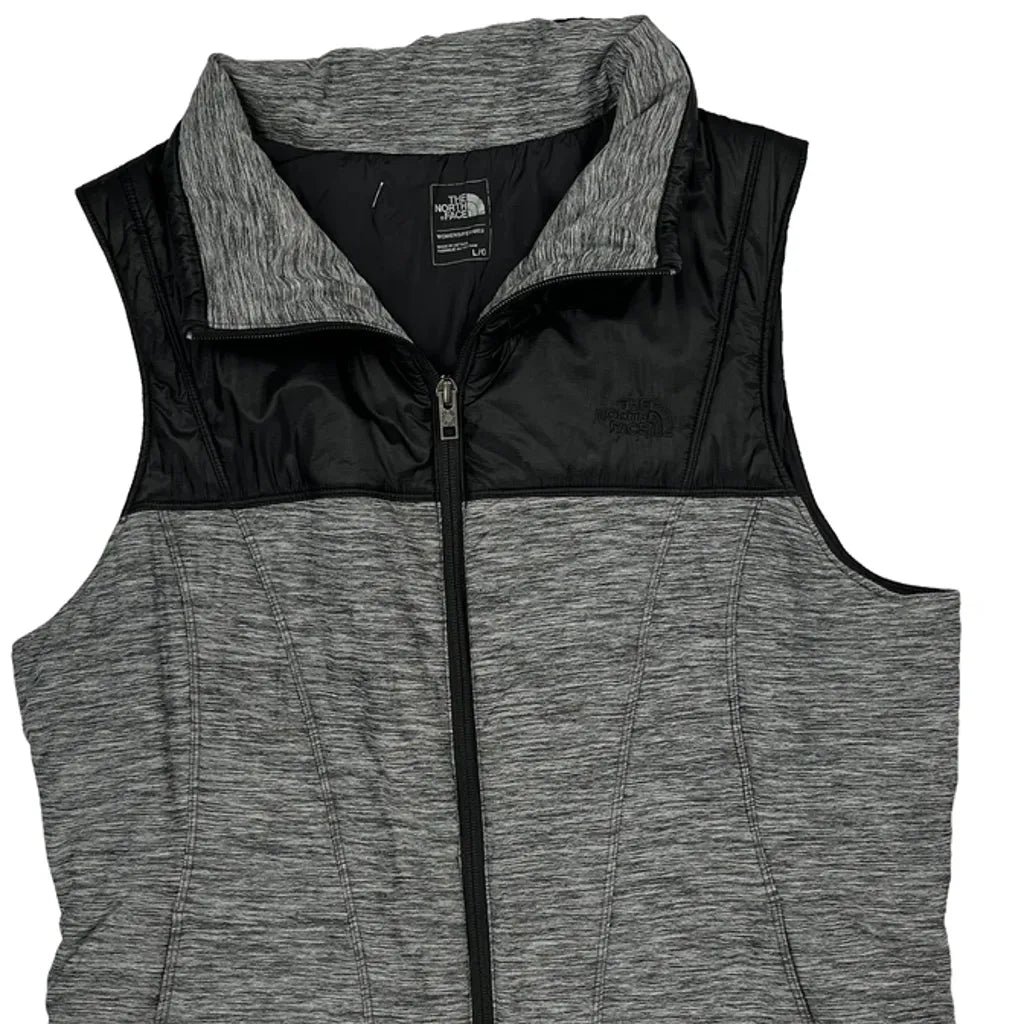 The North Face Vest - Large Gray Polyester