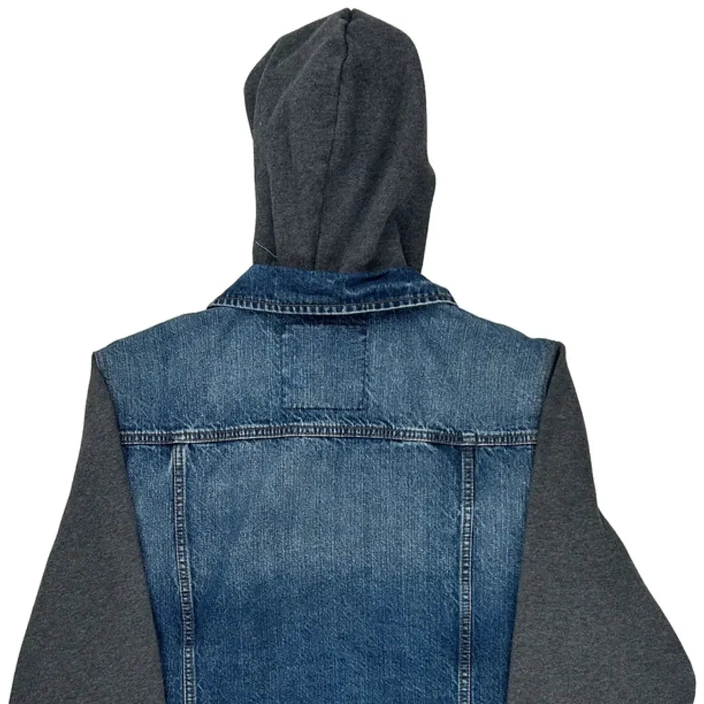 Aeropostale Denim Jacket - Large Blue Denim