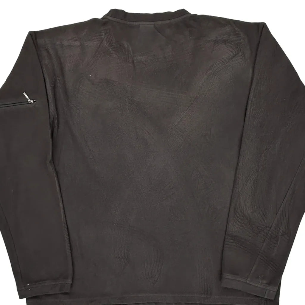 The North Face Fleece - Large Gray Polyester