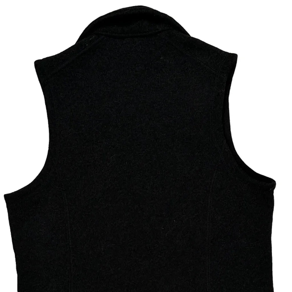 Patagonia Fleece Vest - Small Black Polyester