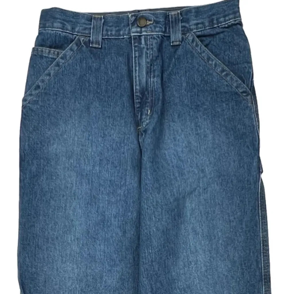 Ruff Hewn Carpenter Pants - 28W 30L Blue Cotton