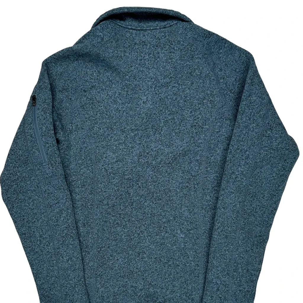 Patagonia Fleece Jacket - Small Blue Polyester