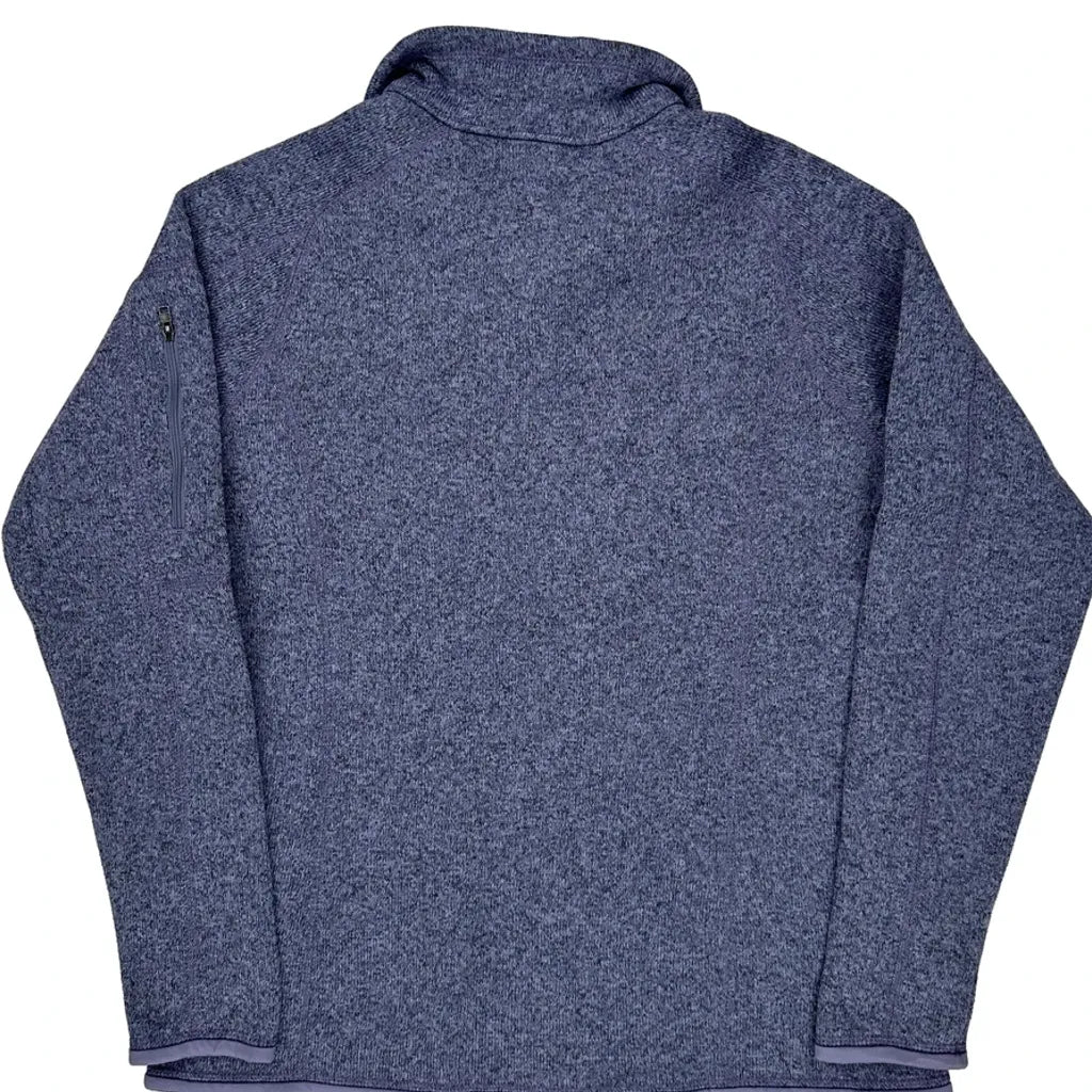 Patagonia Fleece Jacket - Large Blue Polyester
