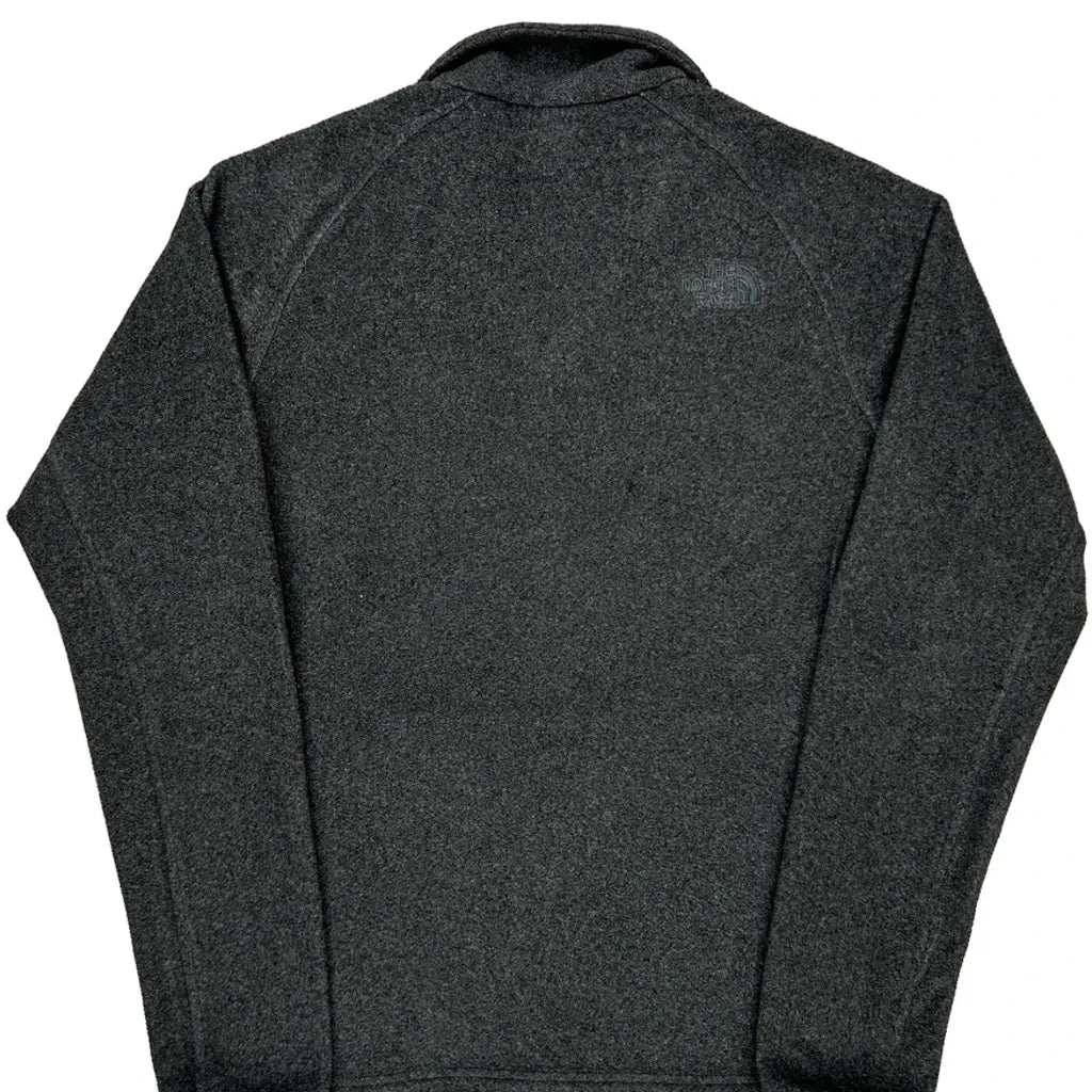 The North Face Fleece Jacket - Small Gray Polyester