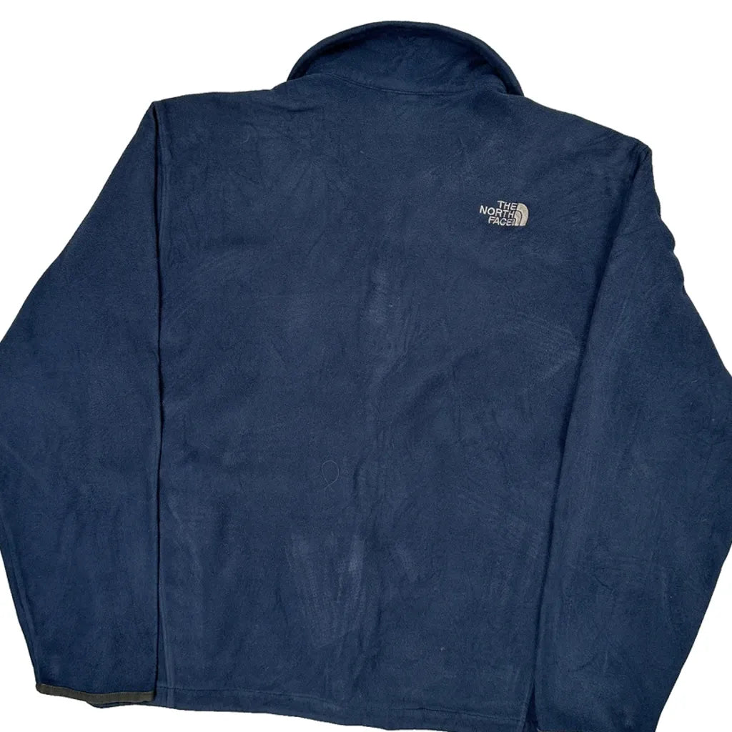 The North Face Fleece Jacket - Large Blue Polyester