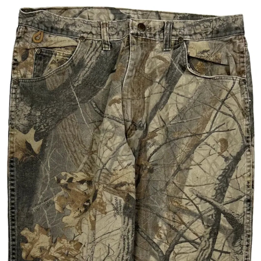 Ruggadier Camo Cargo Pants - 35W 32L Camo Cotton