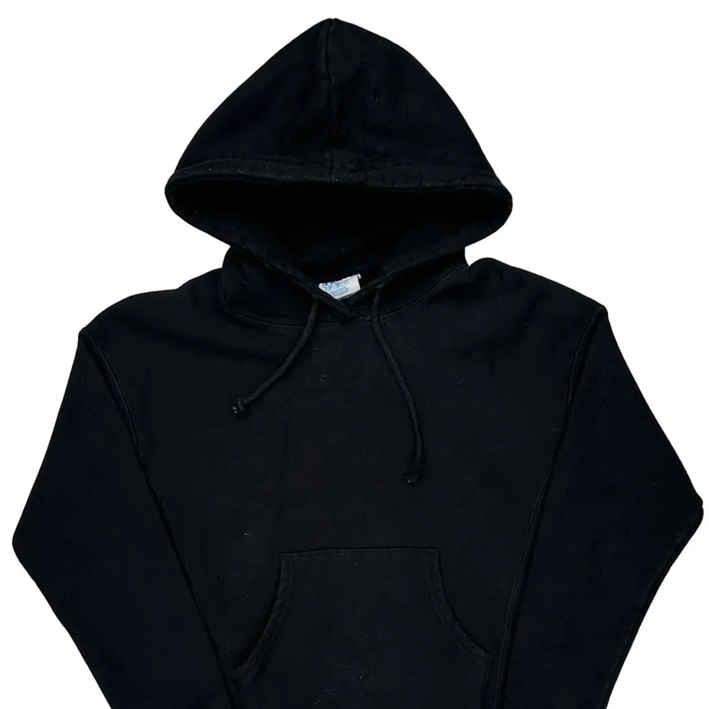 Reverse Weave Champion Hoodie - Small Black Cotton Blend