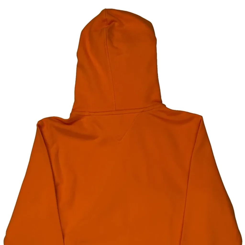 Tommy Hilfiger Hoodie - Medium Orange Cotton Blend