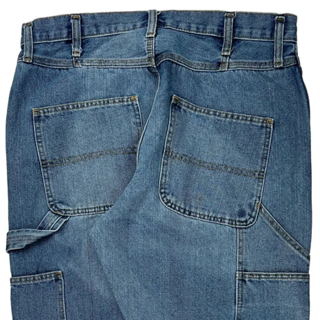 Unbranded Carpenter Jeans - 34W 30L Blue Cotton Blend