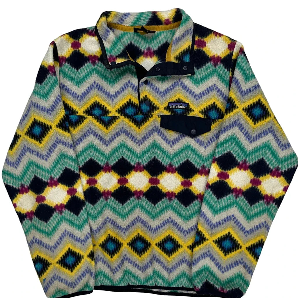 Patagonia Fleece - Small Multicoloured Polyester