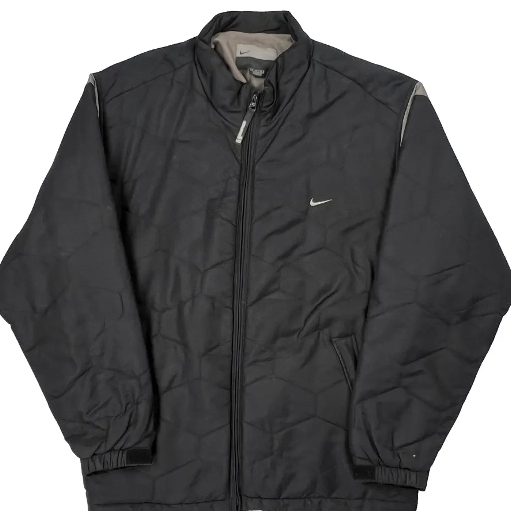 Nike Jacket - XL Black Polyester
