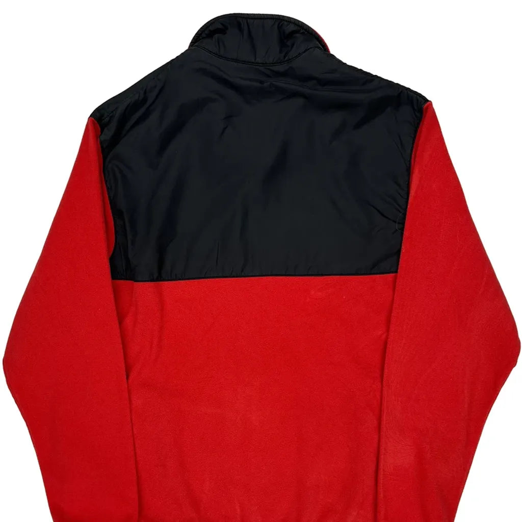 Nike Fleece Jacket - XL Red Polyester