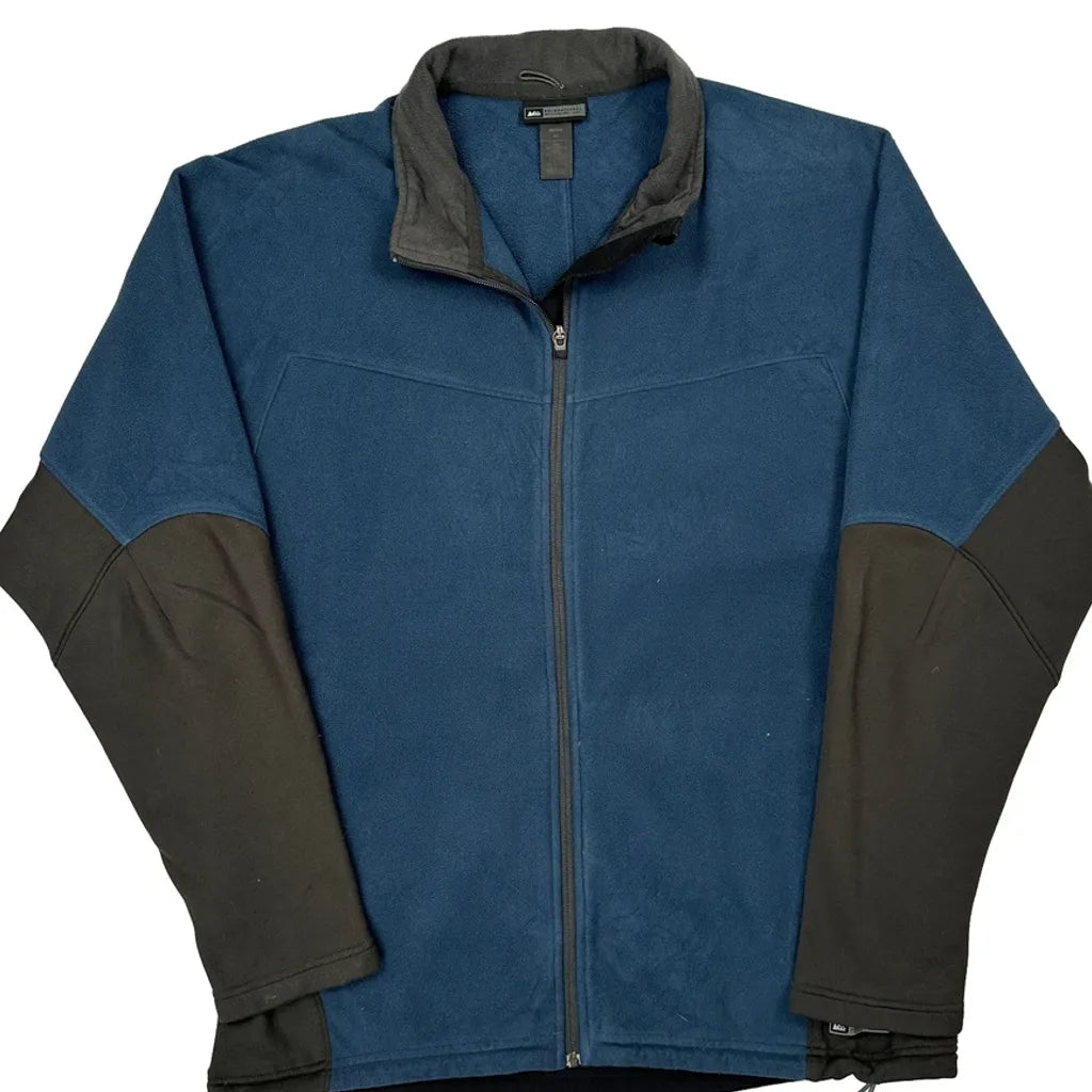 Rei Fleece Jacket - XL Blue Polyester
