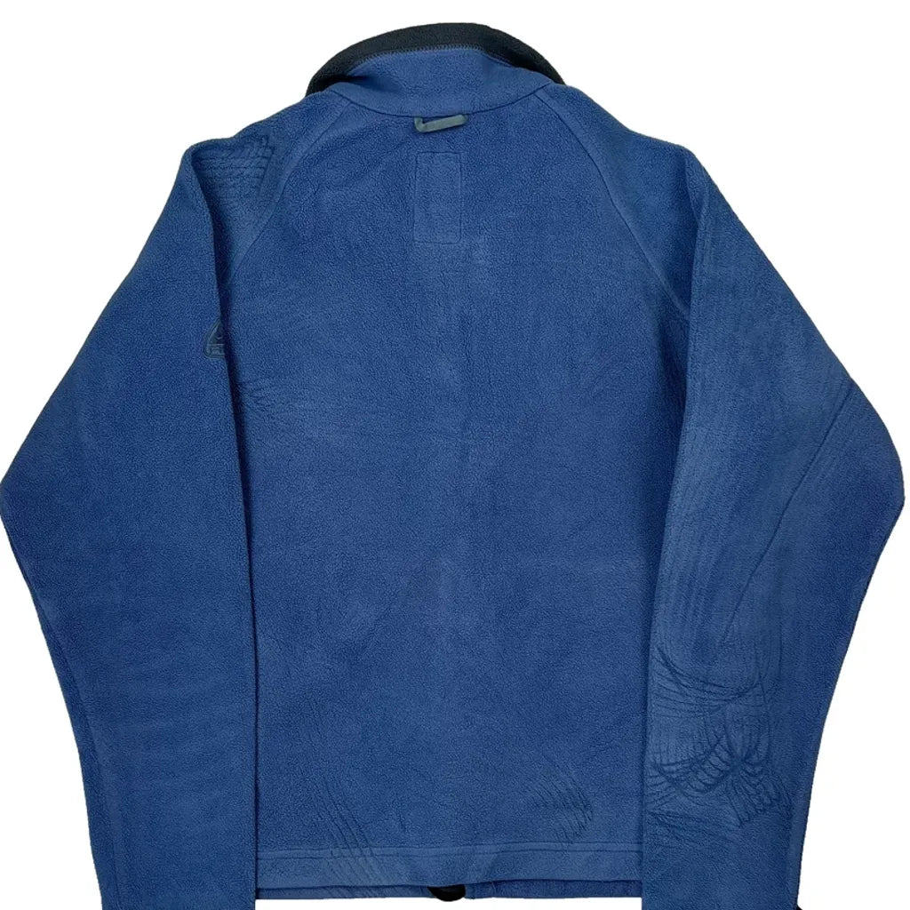 Nike Acg Fleece Jacket - Medium Blue Polyester