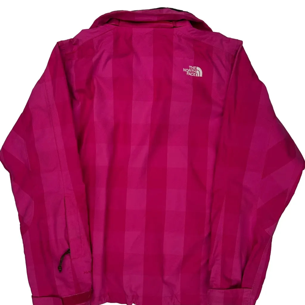 The North Face Checked Ski Jacket - Medium Pink Polyester