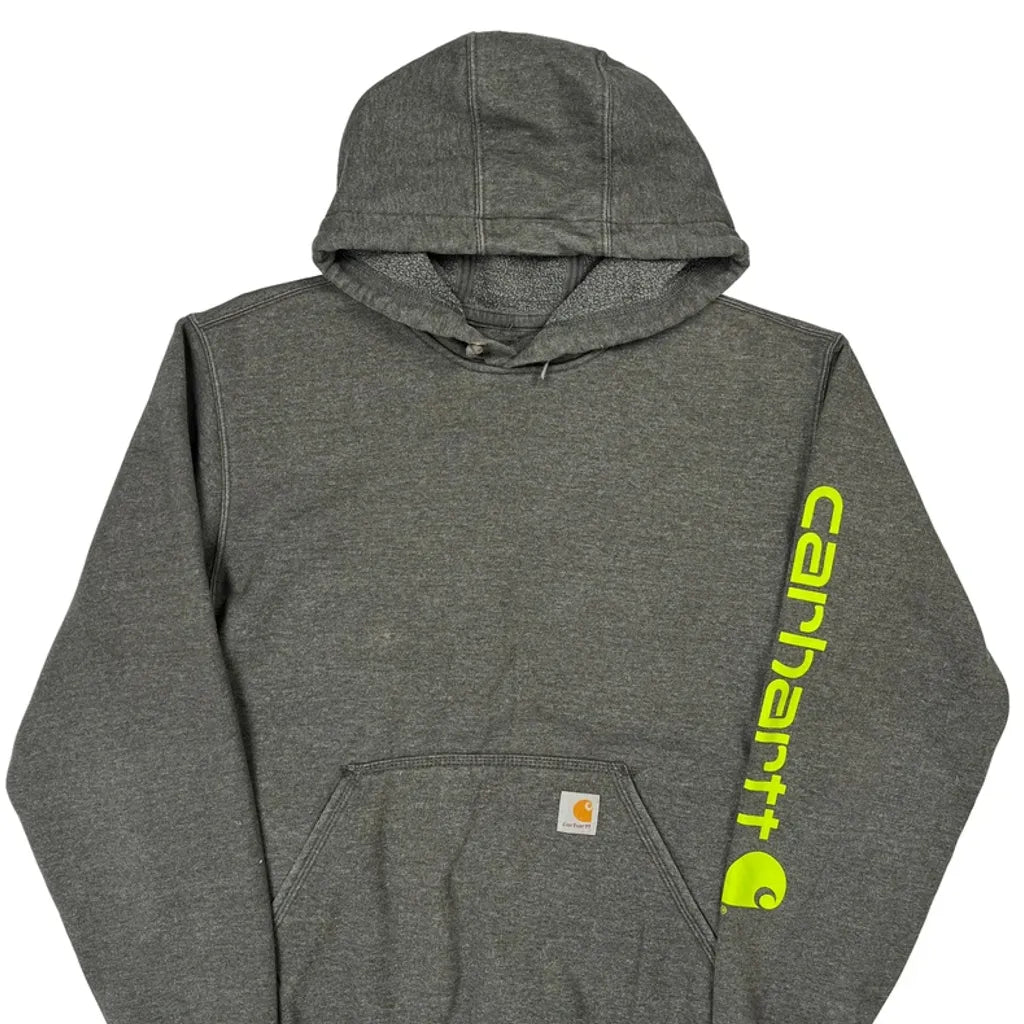 Carhartt Hoodie - Medium Gray Cotton Blend
