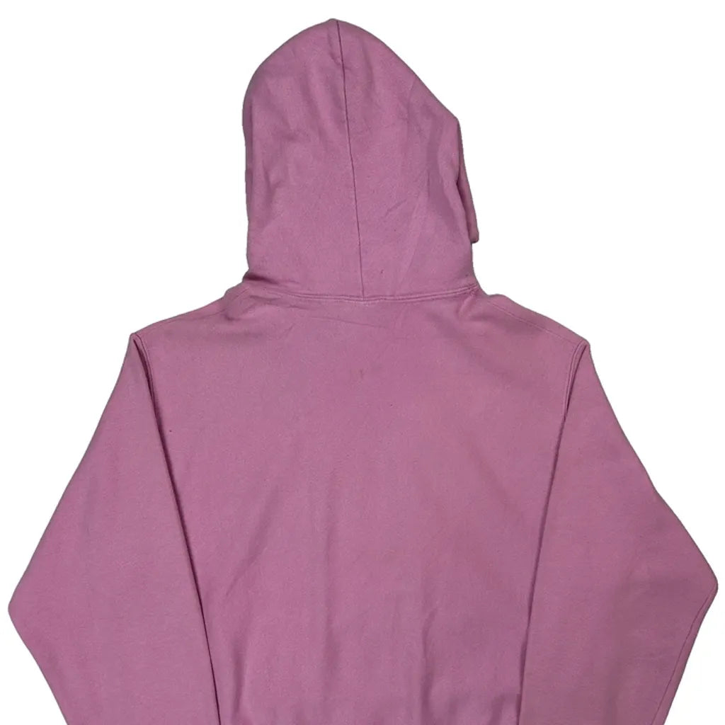 Reverse Weave Champion Hoodie - Medium Pink Cotton Blend
