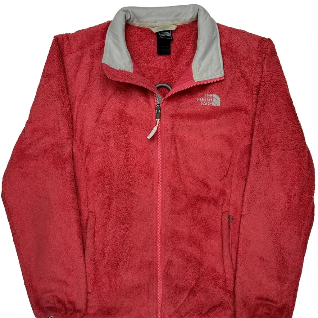 The North Face Fleece Jacket - XL Red Polyester