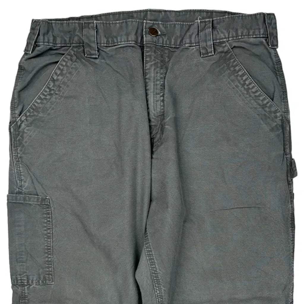 Carhartt B151 Fat Carpenter Pants - 35W 30L Gray Cotton