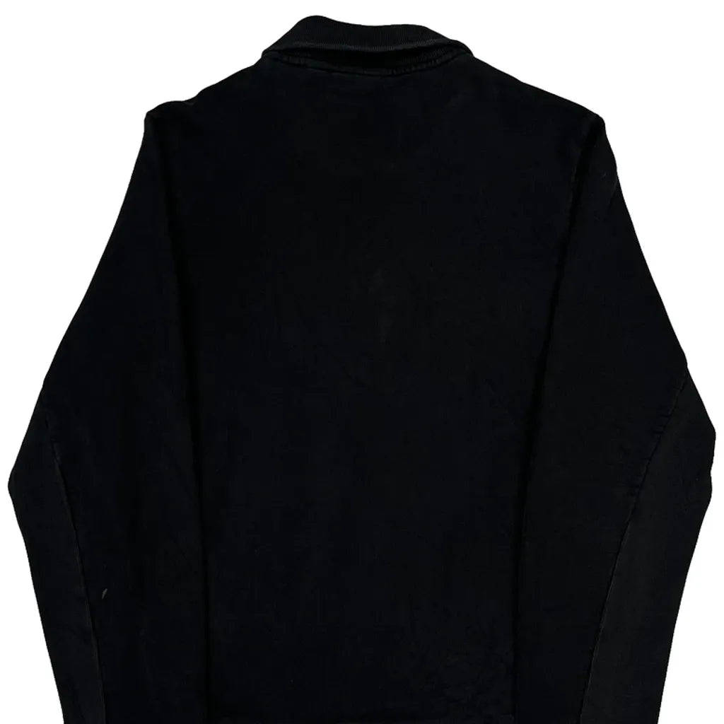 Lacoste 1/4 Zip - Small Black Cotton