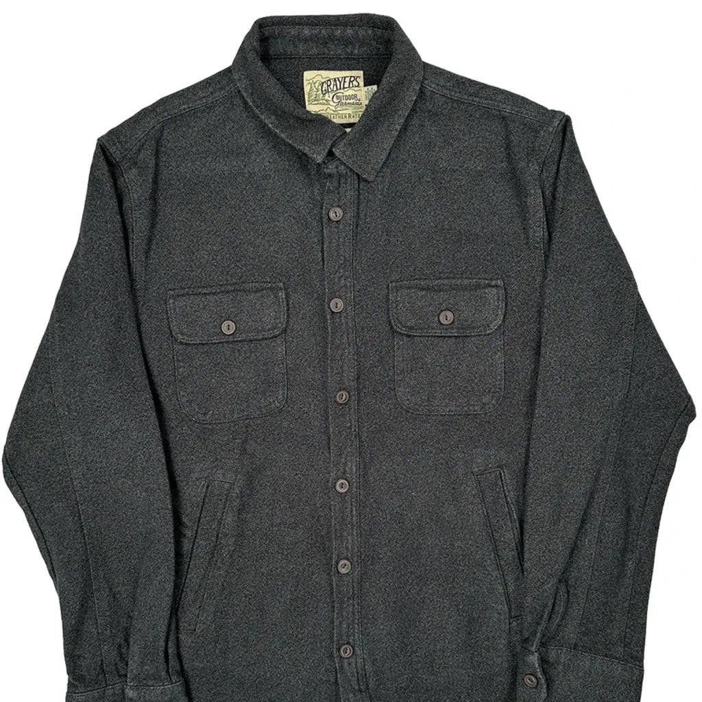 Grayers Shirt - XL Gray Cotton