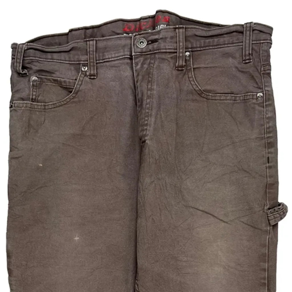 Dickies Carpenter Pants - 34W 29L Brown Cotton