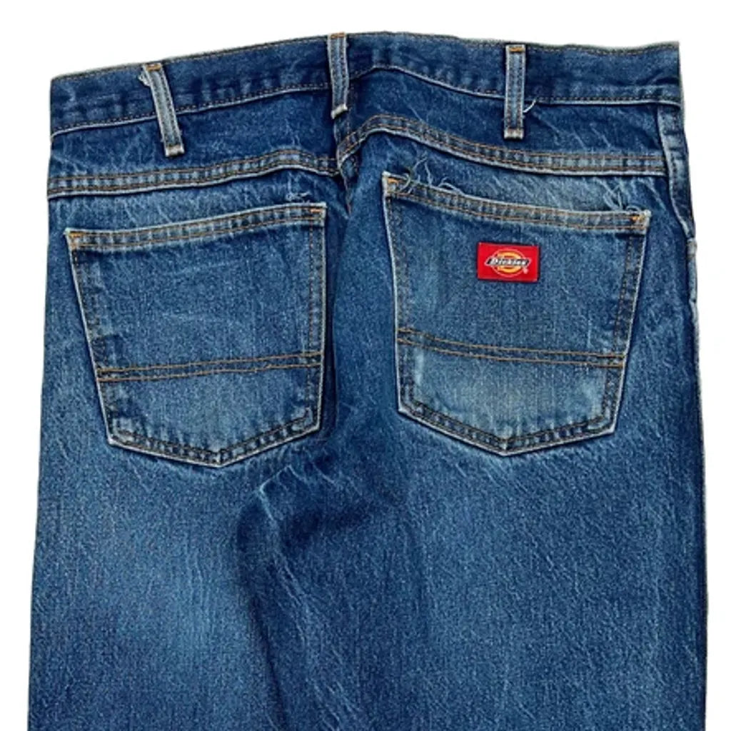 Dickies Jeans - 32W 29L Blue Cotton