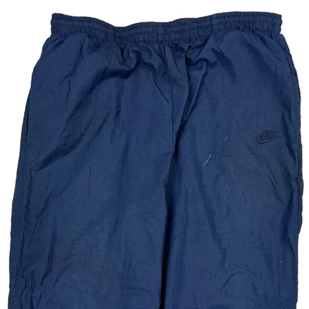 Nike Track Pants - Large Blue Nylon