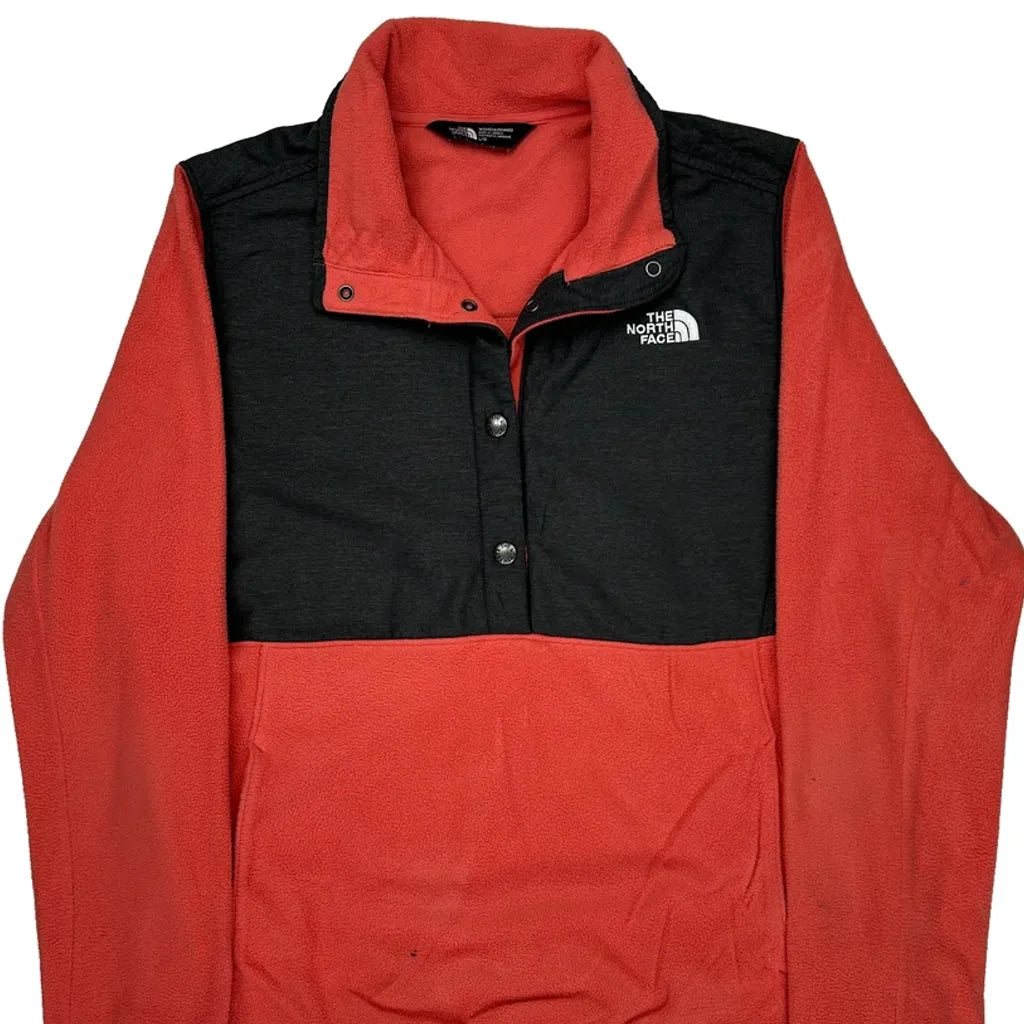 The North Face Denali Fleece Jacket - Large Red Polyester