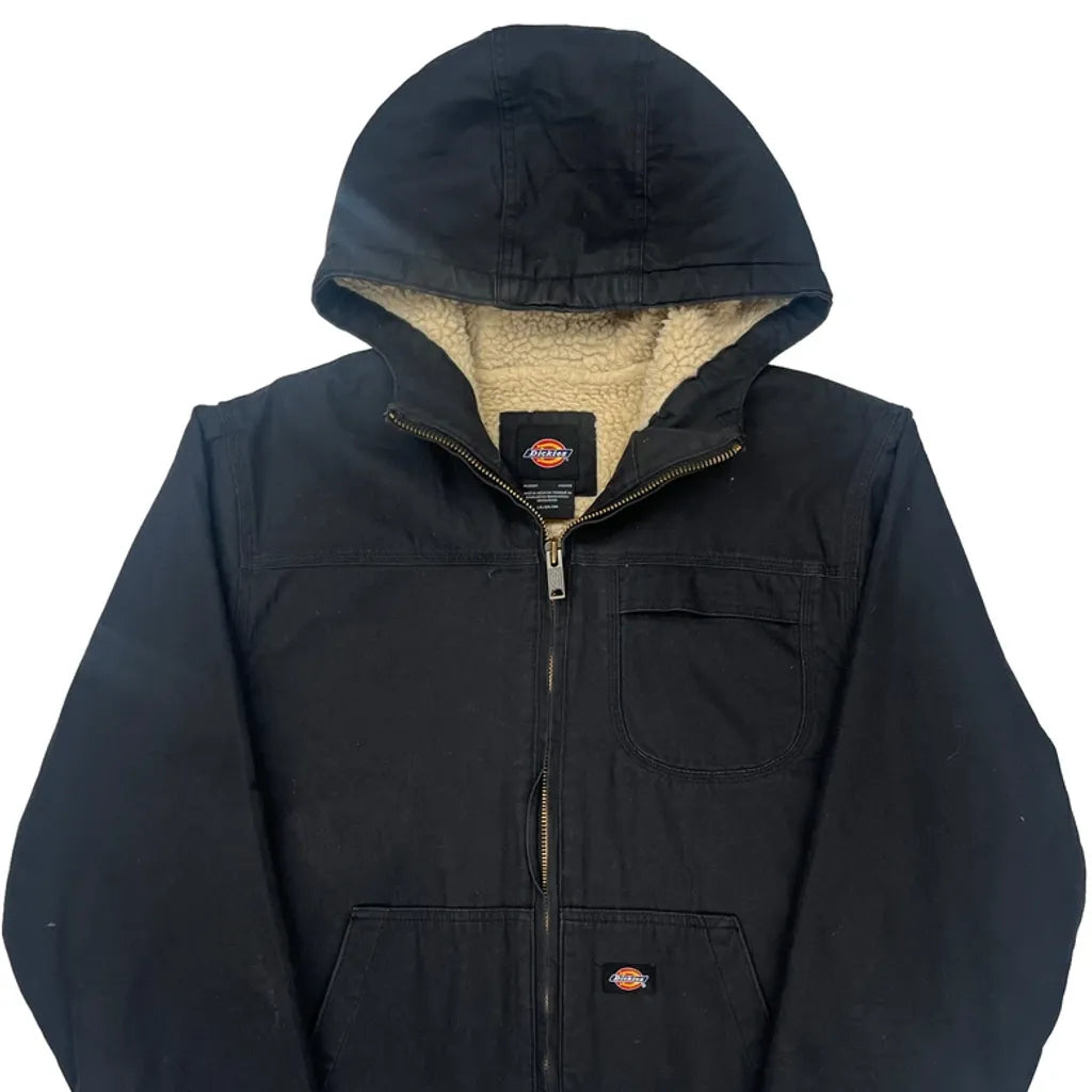 Dickies Jacket - Large Black Cotton