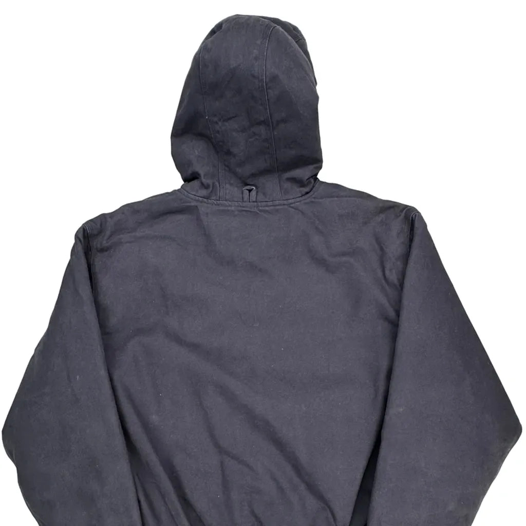 Refrigeration Contractors Dri Duck Workwear Jacket - Large Blue Cotton