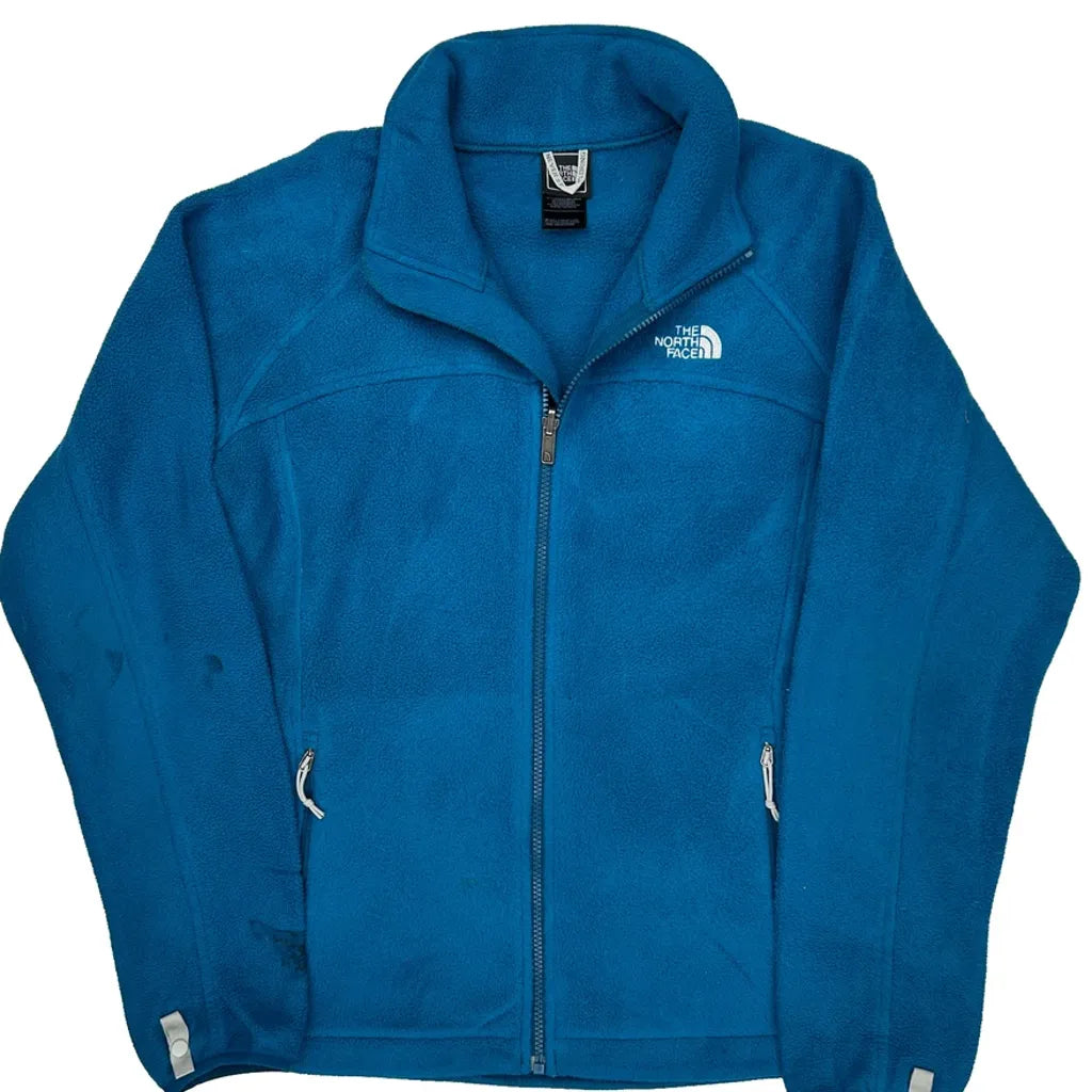 The North Face Fleece Jacket - Large Blue Polyester
