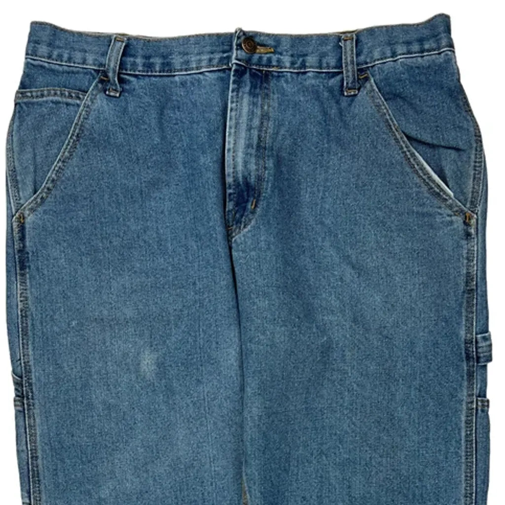 Unbranded Carpenter Jeans - 34W 30L Blue Cotton Blend