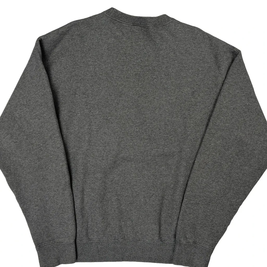 Nike Sweatshirt - Medium Gray Cotton Blend
