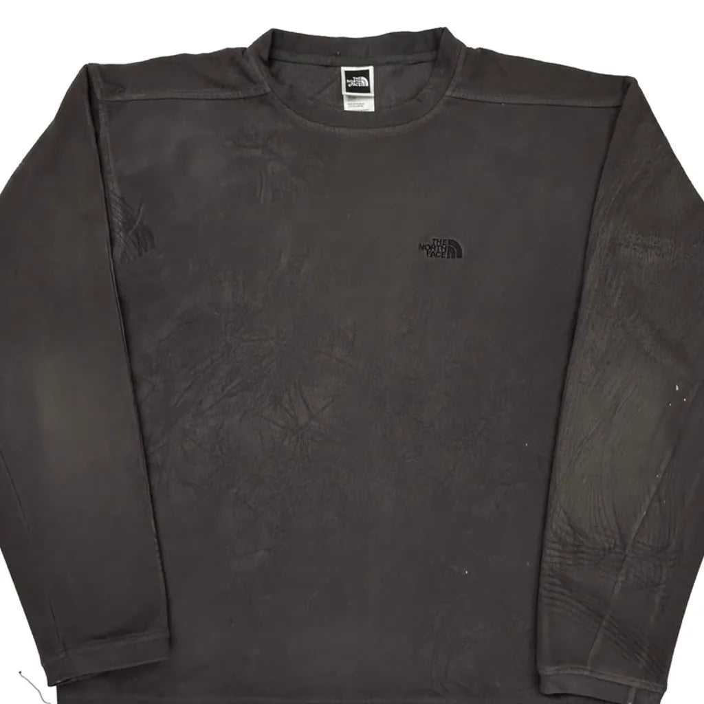 The North Face Fleece - Large Gray Polyester